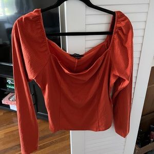 F21 plus crop top 💙